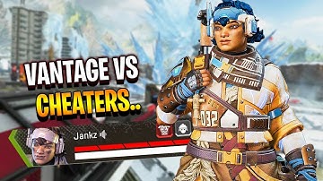 we ran into a team CHEATING in an out of bounds spot??! - Apex Legends