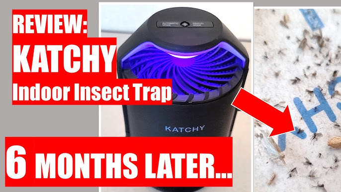 Katchy Indoor Insect Trap - Catcher & Killer for Mosquito, Gnat, Moth, Fruit  Flies - Non-Zapper - Insect Zappers, Facebook Marketplace