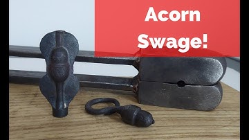 How to forge an Acorn Spring Swage! Speeding up the Job.