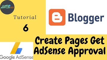 Blogger Tutorial No.6 | How to Create Pages for Blogger get AdSense Approval  - SafiDotTech
