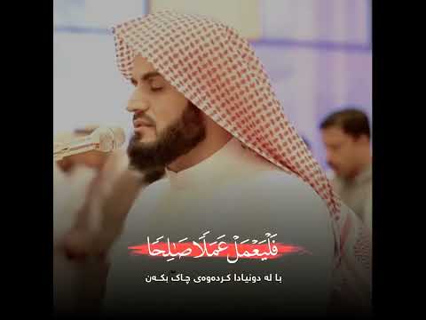 قل إنما أنا بشر مثلكم القارئ رعد الكردي