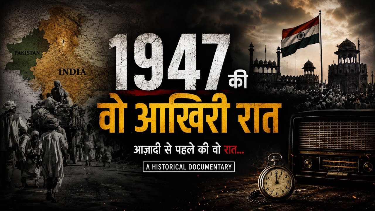 1947 की वो आखिरी रात | आज़ादी, बंटवारा और वो दर्दनाक सच्चाई | India Partition Documentary