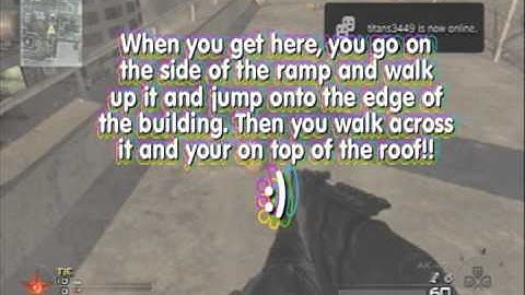 Easiest Way to get on top of the Building on Highrise!!!!!