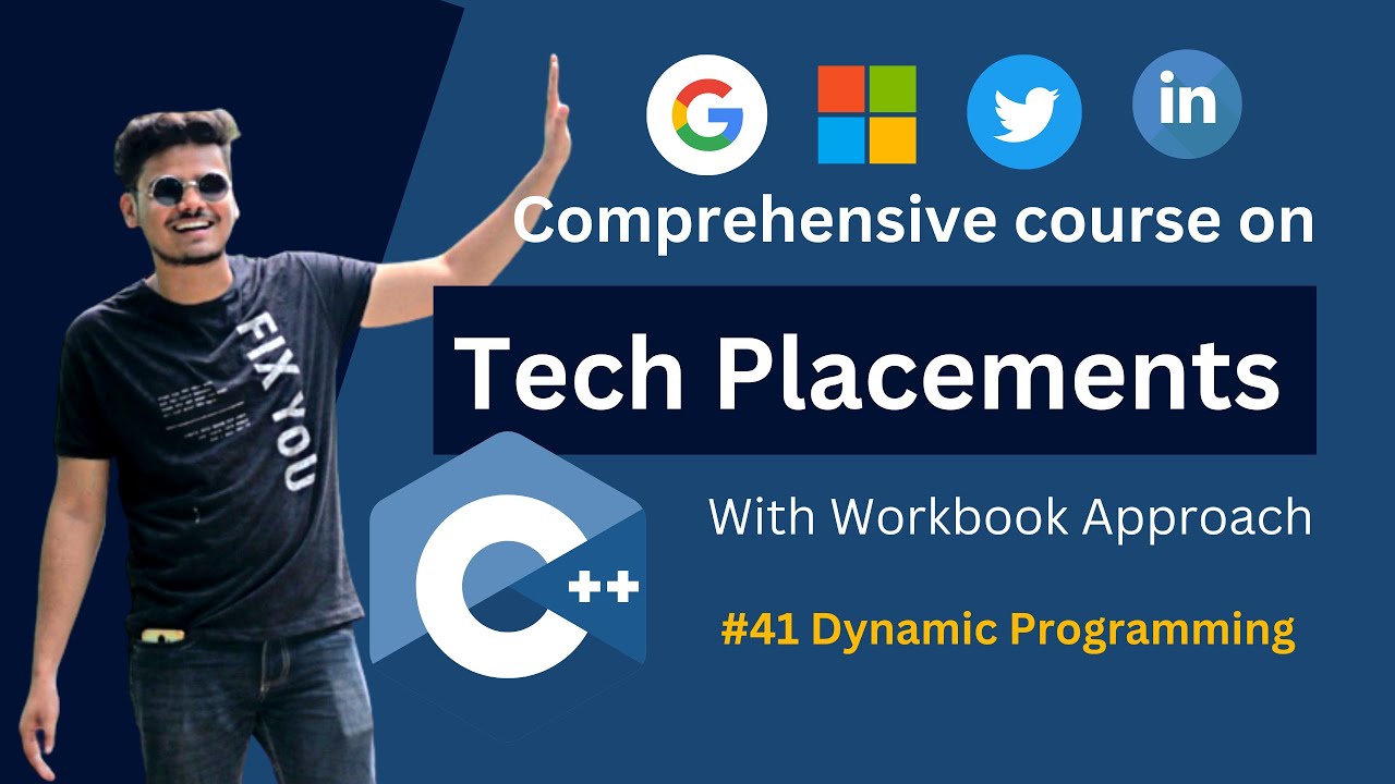 Tech Placement course | #41 Dynamic Programming | 2023 - YouTube