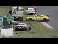クラッシュの瞬間 GT-RとAMG GT4 S耐SUGO 2021
