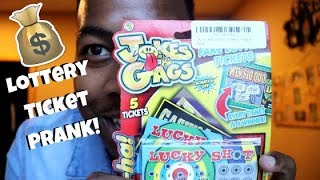 Lottery Ticket PRANK On Mom! (GONE WRONG)