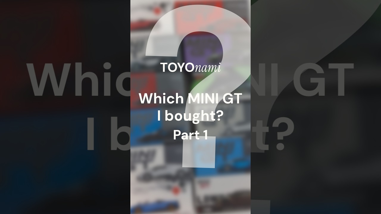 Guess my MINIGT Order! #minigt #minigtdiecast