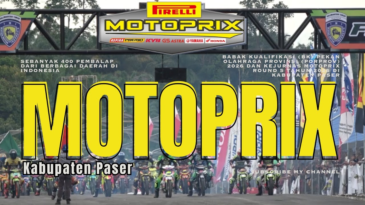 KEJURNAS MOTOPRIX - REGION C KALIMANTAN DI SIRKUIT KAB PASER - PART 2