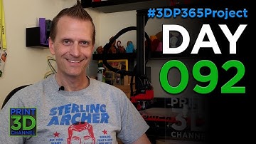 #3DP365Project - Day 92 - #OpenRC F1 Project - MatterHackers & gCreate gMax 1.5XT+