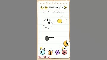 Brain Test Level 299 I want something to eat