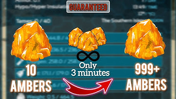 How To Get Unlimited Ambers For Free In Ark Mobile ||New Trick||Ark Mobile||Unlimited Ambers#new#ark
