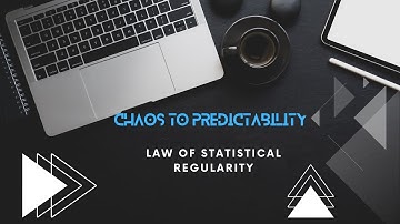 Chaos to Predictability | Law of Statistical Regularity #shorts #statisticalmechanics #datascience