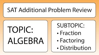 SAT Math Ch.6 Class Set Problem 7 (Distribution)