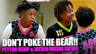 Peyton Kemp \& Judah Moore WENT CRAZY On Trash Talkers!! | Both Drop 40 in the SAME GAME at MSHTV