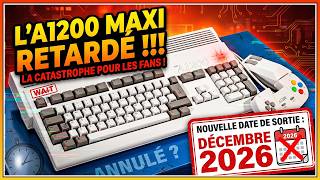 L’Amiga 1200 Maxi repoussé à fin 2026 😱 énorme déception !