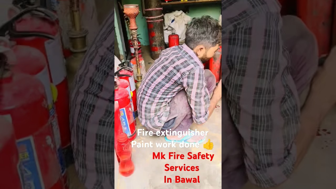 Fire extinguisher Paint , 