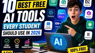 10 Best FREE AI Tools Every Student Should Use in 2026 🚀