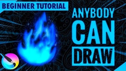 ANYBODY Can Draw Magic Fire | How to draw fire | Easy beginner Friendly Krita Tutorial