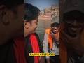 ​Best Boat Tour Reaction! 😲⛵ #Shorts #review #boatride #trending #varanasi