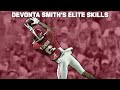 Devonta Smith has a very Particular Set of Skills, Skills that Make him a Nightmare for a Defense