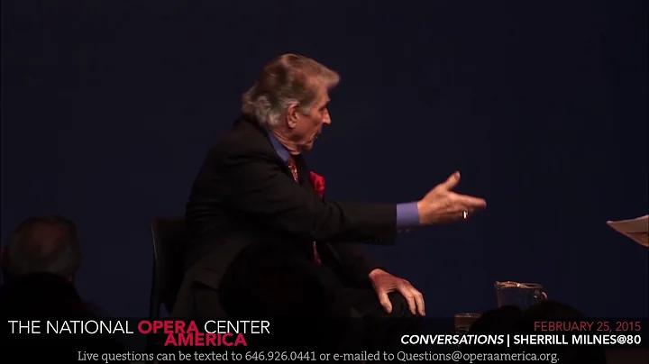 Sherrill Milnes On How Small Steps Are Key To Succ...