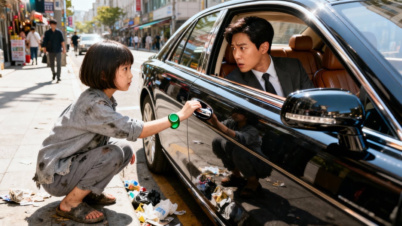 O CEO não sabia que a catadora de lixo era sua filha — até ver a pulseira familiar, soube quem era!