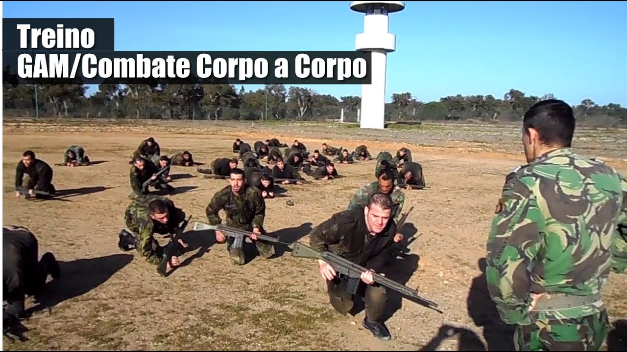 Exército Português DGME - Treino G.A.M./Combate Corpo a Corpo