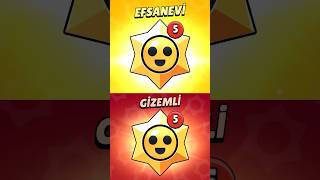 5 EFSANEVİ STARR HEDİYESİ VS 5 GİZEMLİ STARR HEDİYESİ #brawlstars