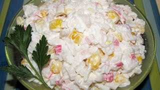 Салат из крабовых палочек # Рецепт # Salad krabovіh sticks