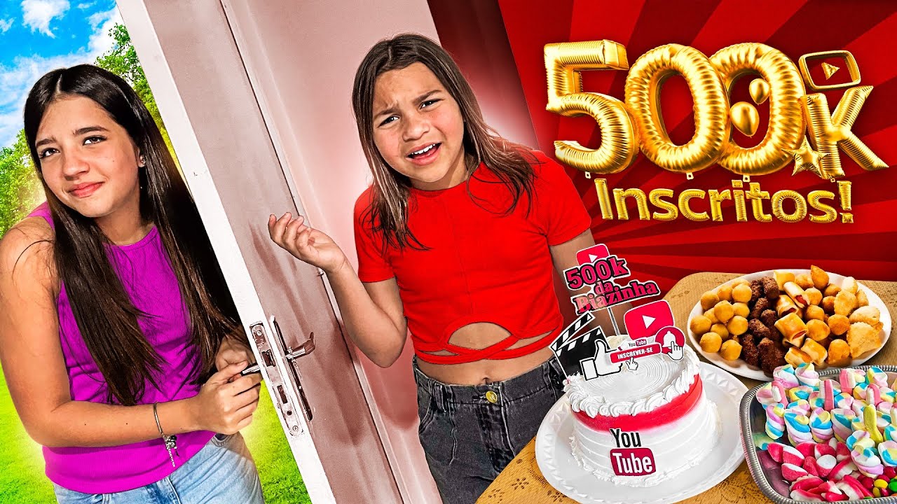 Uma menina MISTERIOSA Apareceu na minha Festa …