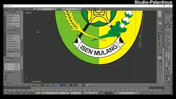 Membuat Logo 3D di Blender