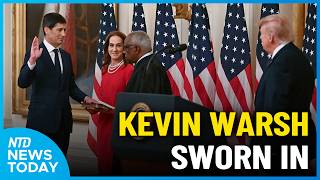 Trump Swears in Kevin Warsh as Fed Chair; Rubio on ‘Plan B’ for Hormuz | NTD News Today (May 22)
