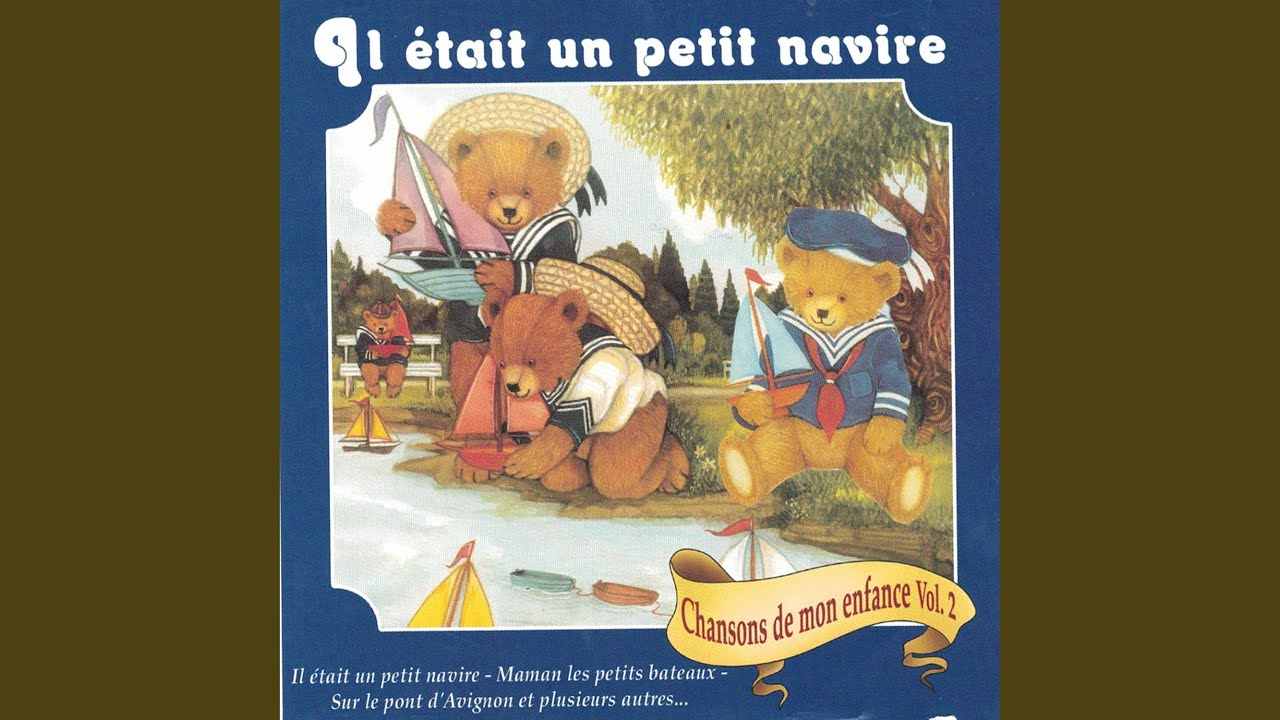 Chromos Au Bon Marché – Papa Les Petits Bateaux – Chansons Enfantines