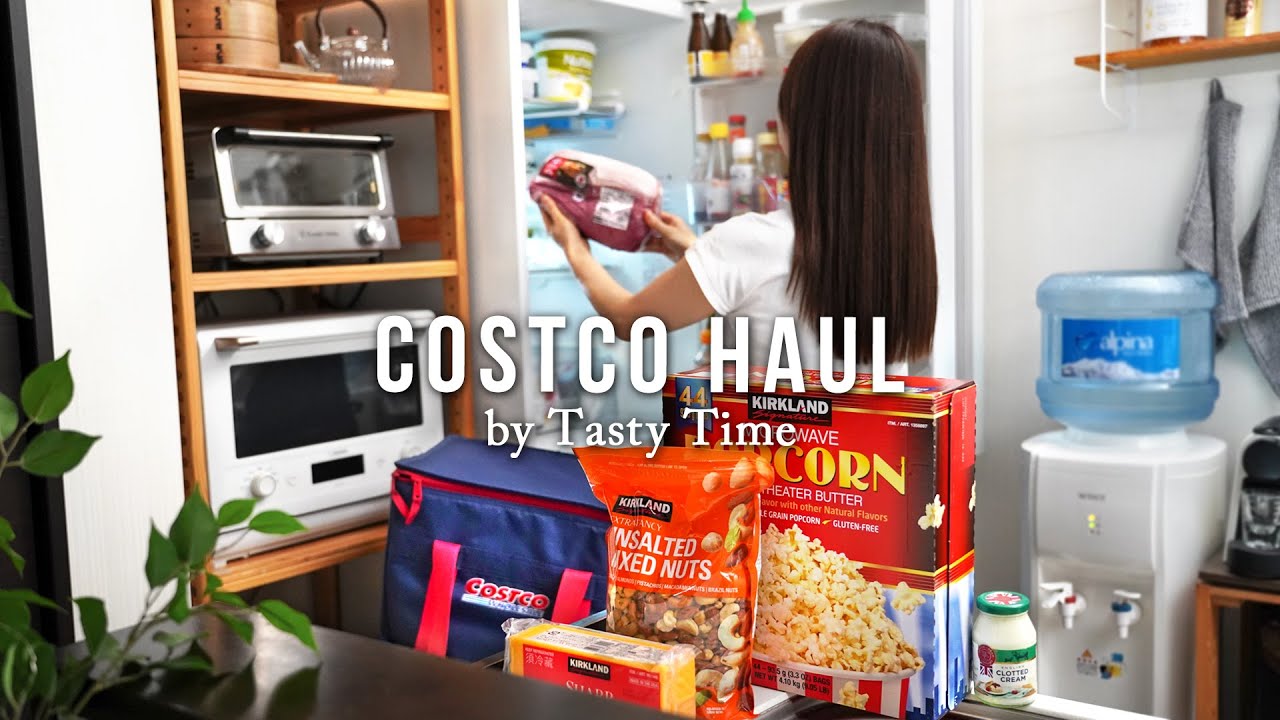 コストコ購入品と朝昼晩ご飯🛒／帰宅後ルーティンとプルドポーク・黄桃レアチーズケーキで満たされる休日