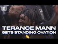 Terance Mann Gets Standing Ovation vs. Jazz