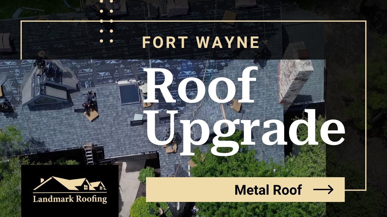 Metal Ram Panel Roofs by Landmark Roofing - YouTube