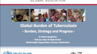 Global Burden of Tuberculosis by Mario Raviglione, World Health Organization