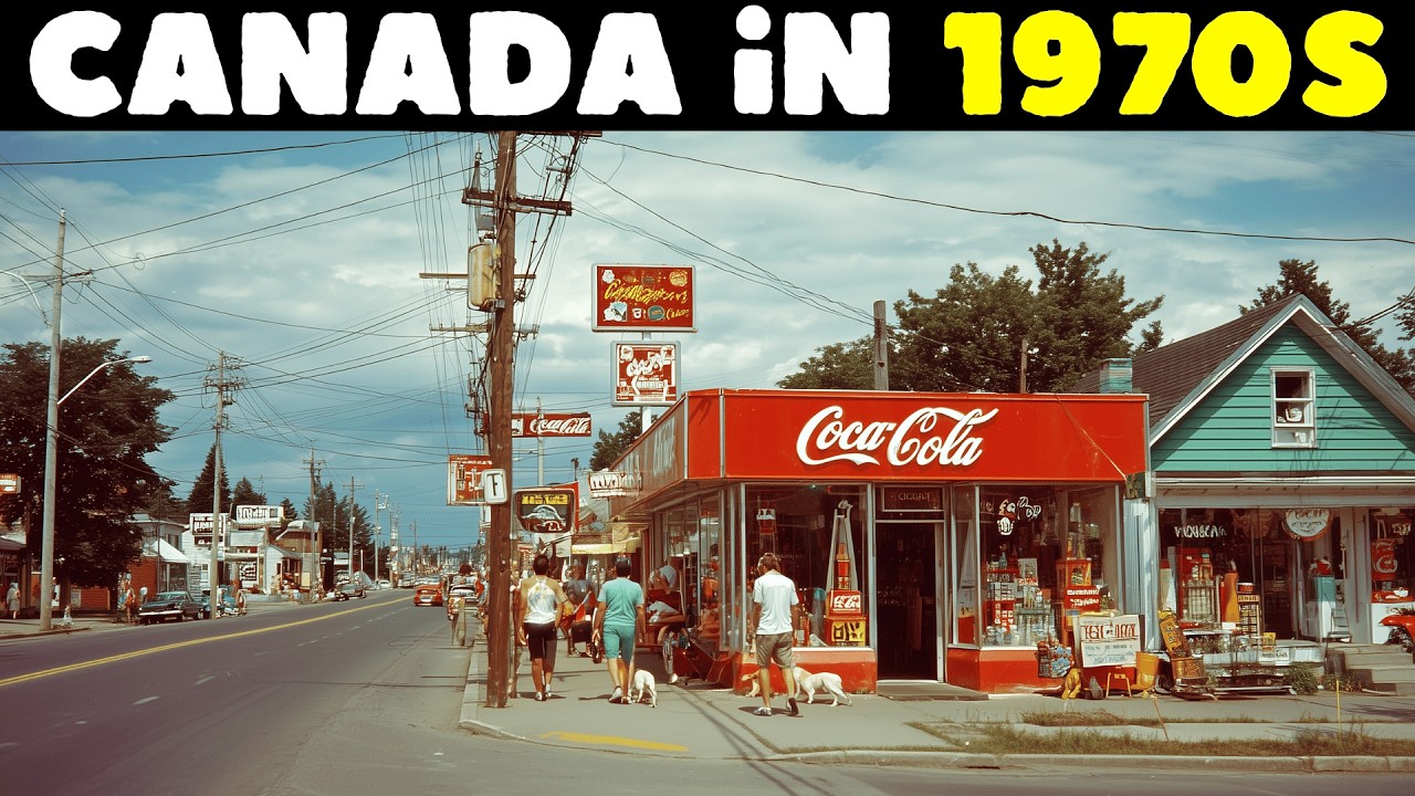 Когда жизнь была простой в Канаде 1970-х 🇨🇦