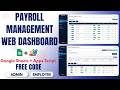 How to Make a Free Payslip Management System Web Dashboard with Google Apps Script &amp; Sheets | E35