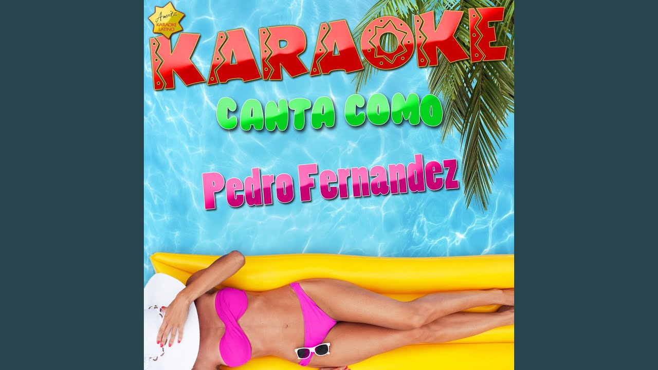 Yo No Fui (Popularizado por Pedro Fernandez) (Karaoke Version) YouTube
