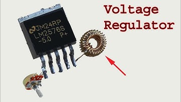 Make 3 amp adjustable DC voltage Regulator power supply using LM2576