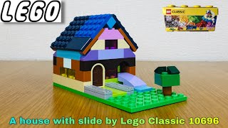 Lego Classic 10696 assembling to a house with slide #192