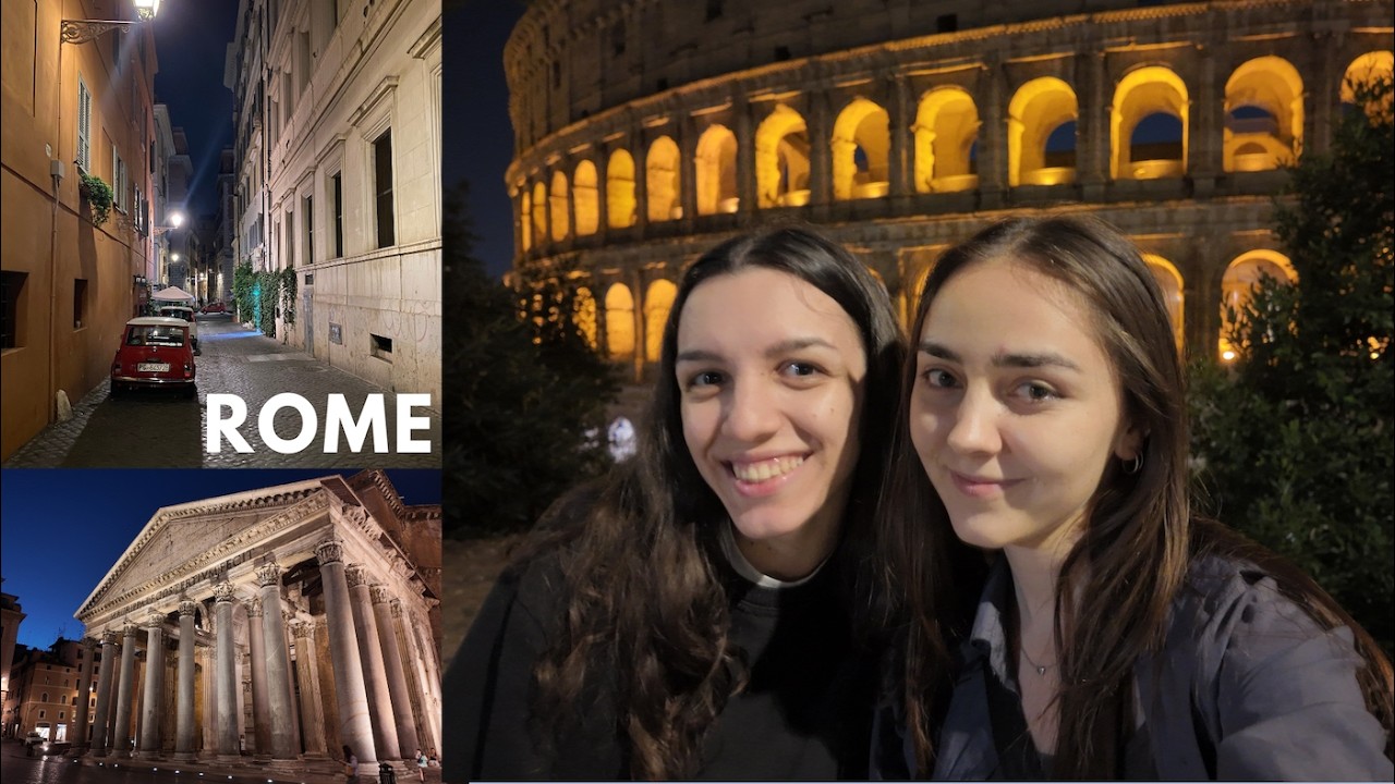 İtaliya səyahəti, Romada ilk gün; DinAr adventures 🇮🇹🛵