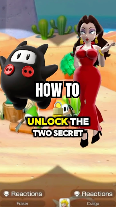 HOW TO UNLOCK PAULINE AND NINJI IN SUPER MARIO PARTY JAMBOREE!! #marioparty