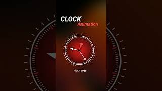 Alightmotion | UI Clock Animation Tutorials..🕜 #edit #alightmotion #shorts