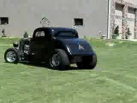 Bill Mullins '33 coupe pro-street 454 Chevy - YouTube
