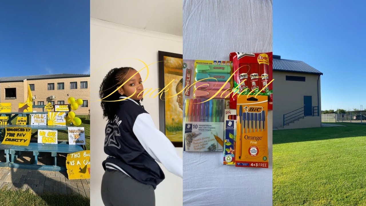 GRWM for back2school [ stationary shopping, hauls, new hair, matric, last first day + more ]