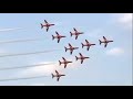 Red Arrows Display Over New York City