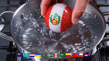 Which Country Flag Ball Would You Like to Cook?  PART 3