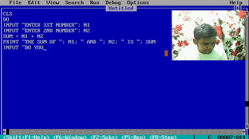 Qbasic Programming in Hindi DO LOOP Example
